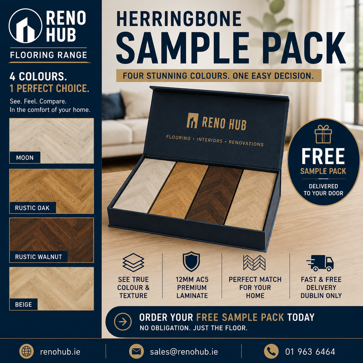 Free Herringbone Sample Pack - AC5