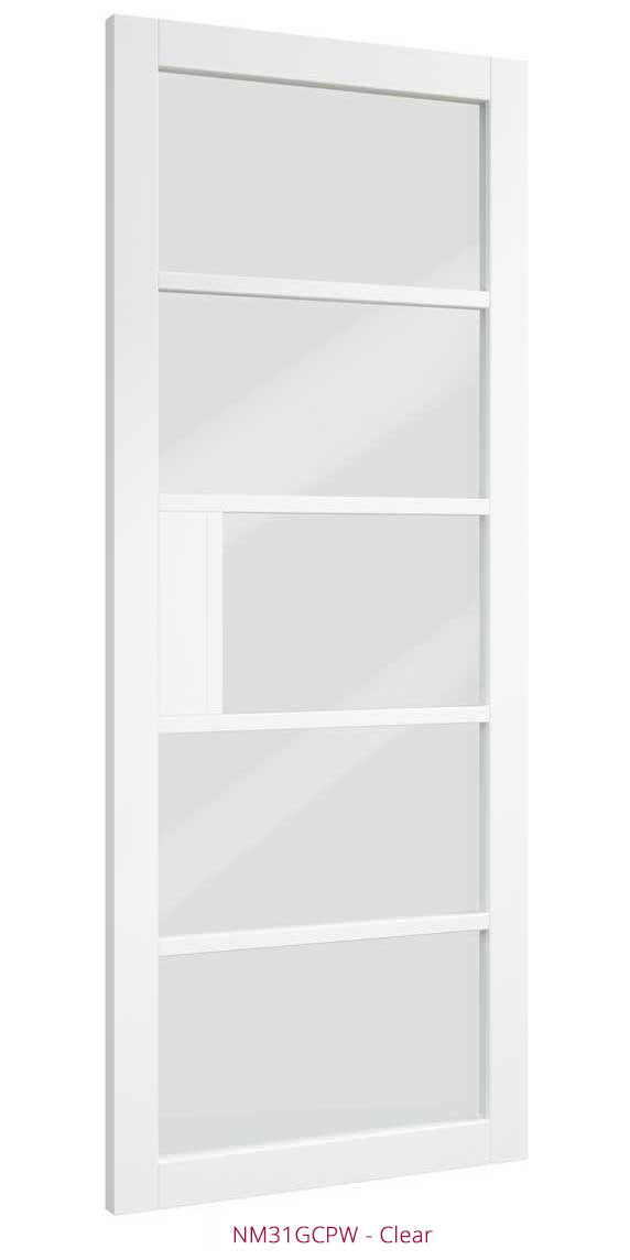 Deanta - NM31GCPW - Premier White - Clear Glass