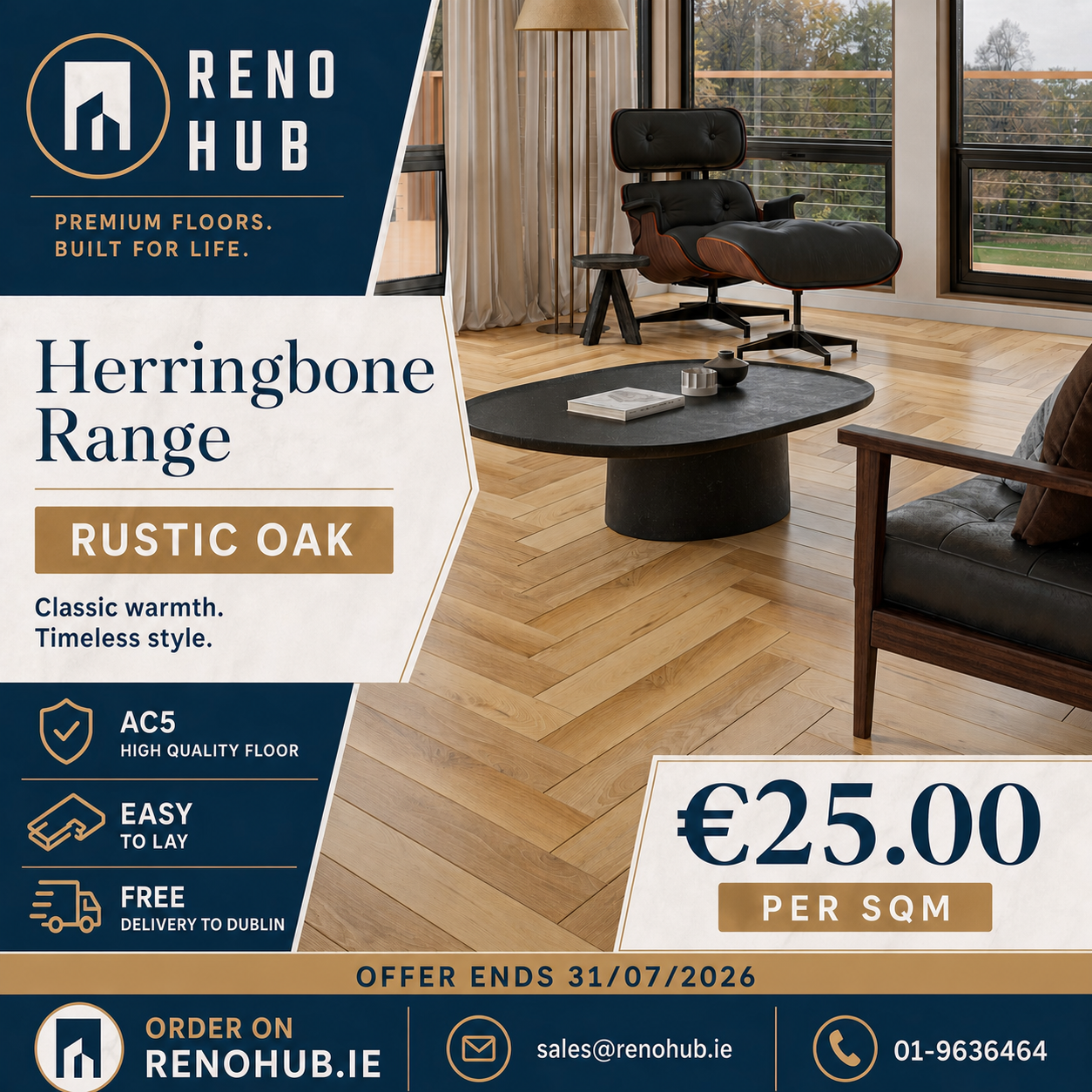 Herringbone Sample Pack - Free Delivery