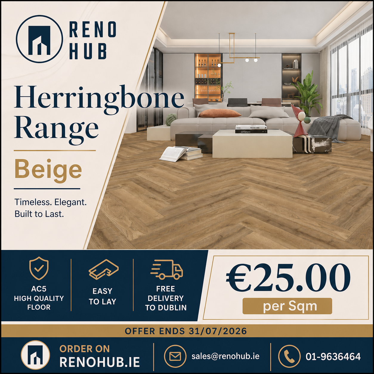 Herringbone Sample Pack - Free Delivery