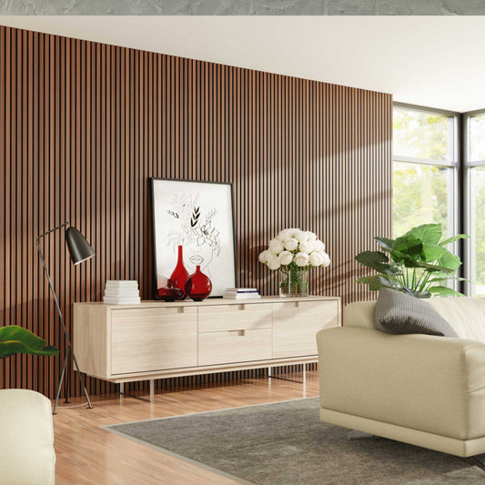Acoustic Wall Panel - Walnut